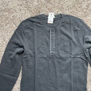 Marine Layer Heavy Slub Henley Shirt